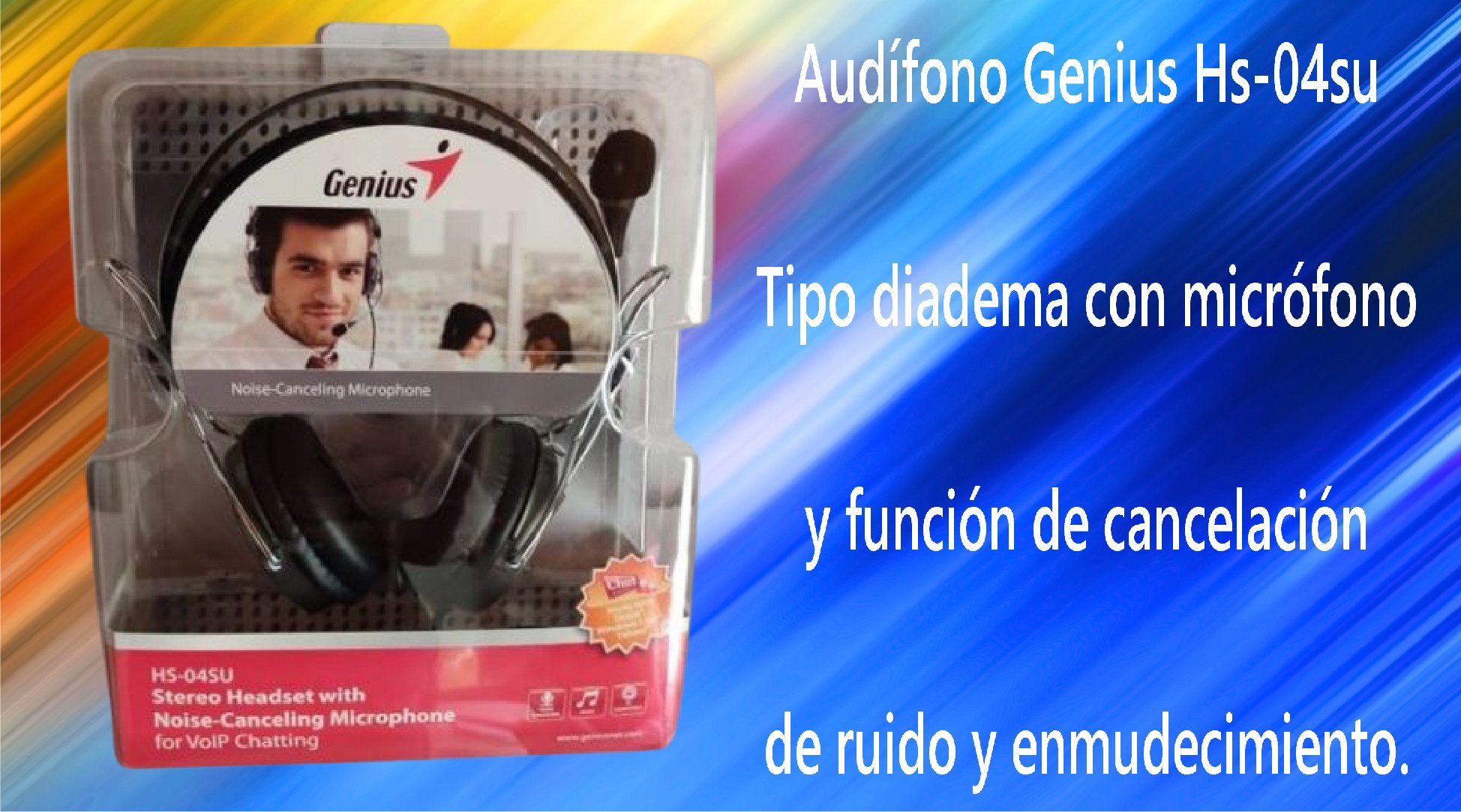 Audífono Genius Hs-04su